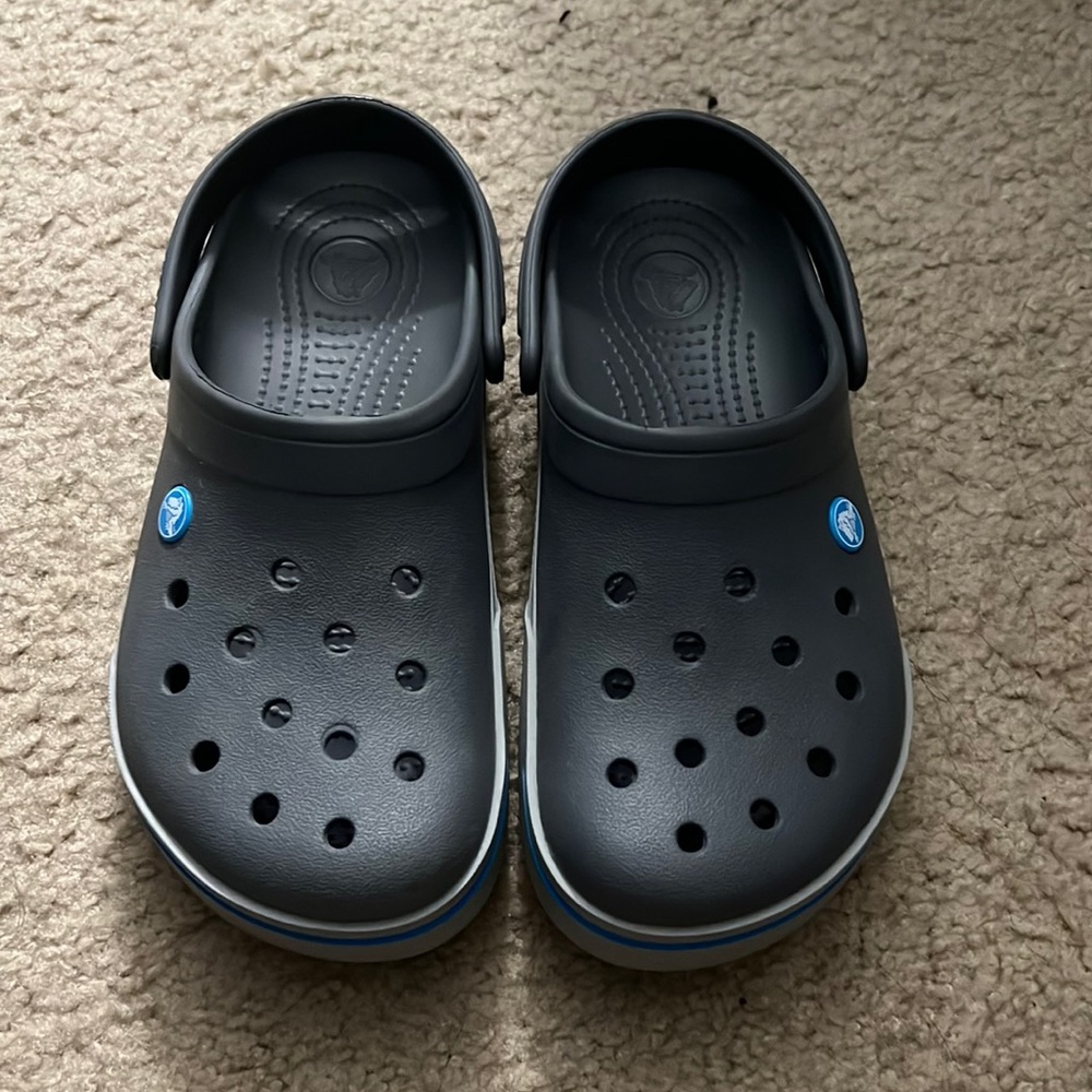 Grey Crocs